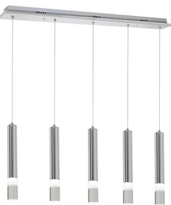 Clearance Sklep Kaja Listwa sufitowa z wiszącymi tubami nad blat ML323 ICE | Kaja chrom