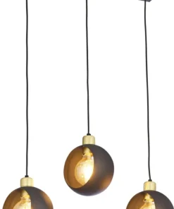 Outlet Sklep Kaja Listwa z okrągłymi kloszami TK 2753 CYKLOP BLACK | Kaja Oświetlenie