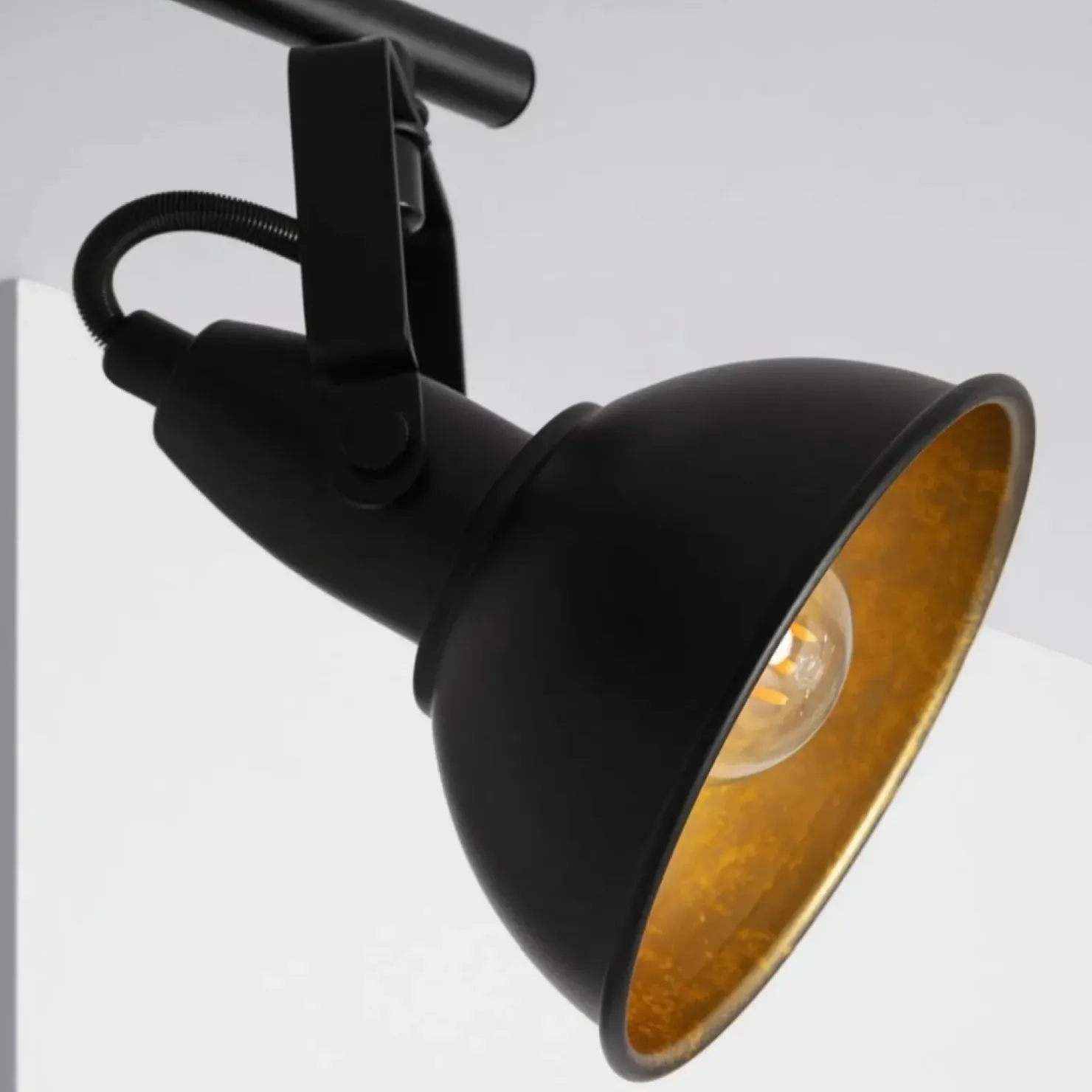 Flash Sale Sklep Kaja Loftowa lampa sufitowa na listwie ABR-RRO-C-3XE14 RETRO | Kaja