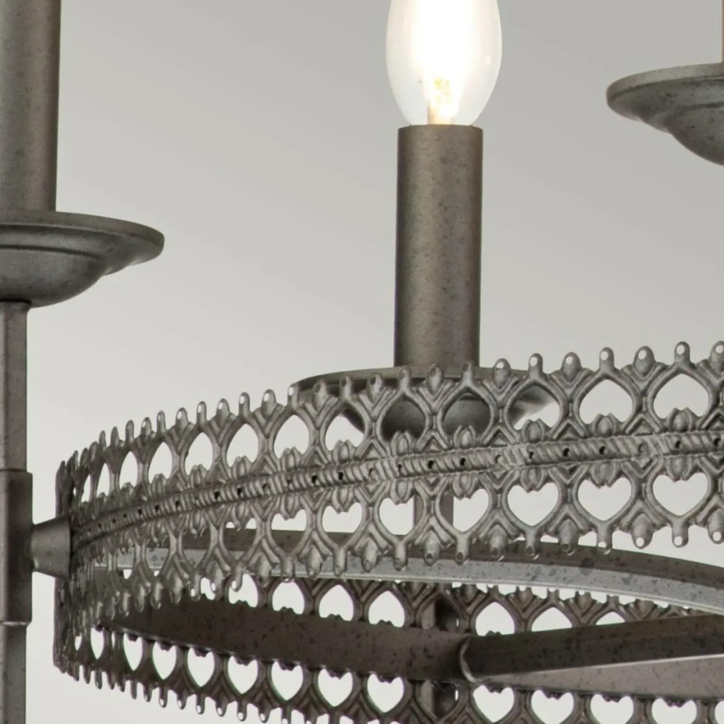 Loftowa lampa wisząca na 6 żarówek CROWN6 z serii CROWN*Sklep Kaja Discount