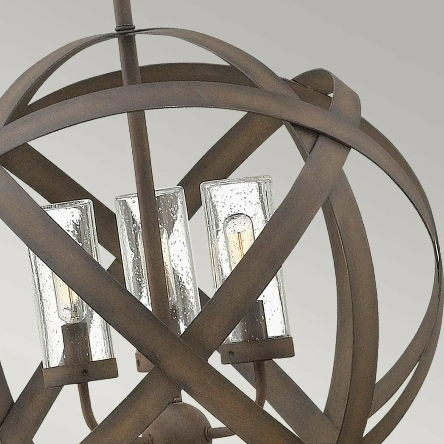 Best Sale Sklep Kaja Loftowa lampa wisząca, na trzy żarówki HK-CARSON-3P z serii CARSON vintageżelazo