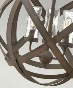 Best Sale Sklep Kaja Loftowa lampa wisząca, na trzy żarówki HK-CARSON-3P z serii CARSON vintageżelazo