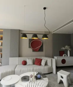 Outlet Sklep Kaja Loftowa lampa wisząca nad wyspę kuchenną 1337/3 GELATO | Kaja