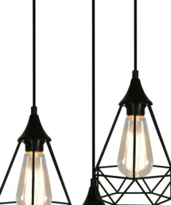 Loftowa lampa z drucianymi kloszami 33-62918 GRAF | Kaja Oświetlenie*Sklep Kaja Flash Sale