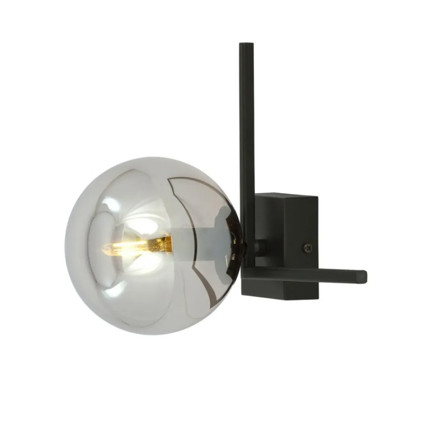 Mała lampa sufitowa z grafitowym kloszem 1131/1G IMAGO | Kaja*Sklep Kaja Store
