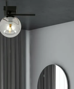 Mała lampa sufitowa z grafitowym kloszem 1131/1G IMAGO | Kaja*Sklep Kaja Store