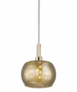 Fashion Sklep Kaja Mała, ozdobna lampa wisząca do sypialni P0076-01A-F7HF CRYSTAL | Kaja