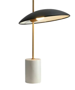 Marmurowa lampka stołowa do salonu TB-203342-1-BL VILAI | Kaja*Sklep Kaja Cheap