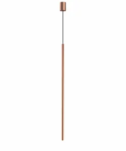Cheap Sklep Kaja Miedziana, punktowa lampa wisząca do kuchni 100cm 10445 LASER | Kaja satynowamiedź