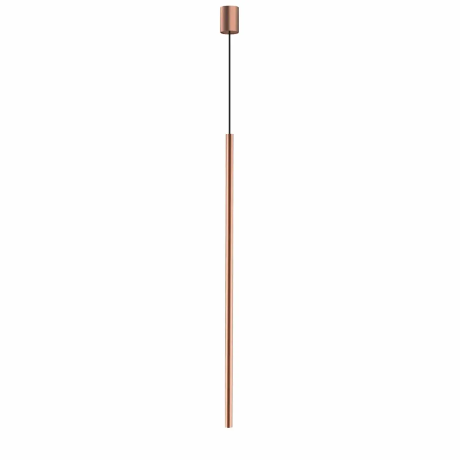 Cheap Sklep Kaja Miedziana, punktowa lampa wisząca do kuchni 100cm 10445 LASER | Kaja satynowamiedź