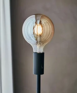 Minimalistyczna czarna lampa podłogowa 108110 | Kaja Oświetlenie*Sklep Kaja Best