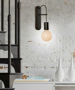 Minimalistyczna, czarna lampa ścienna 21-70890 ALTO | Kaja Oświetlenie*Sklep Kaja Shop
