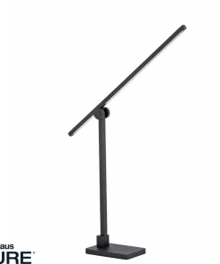 Minimalistyczna czarna lampka biurkowa LED 4407-18 z serii PURE-GRAFO*Sklep Kaja Outlet