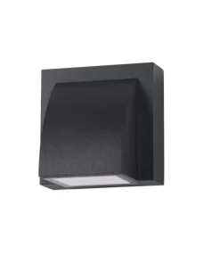 Minimalistyczna, czarna lampa elewacyjna PL-436B EDGAR | Kaja*Sklep Kaja Fashion