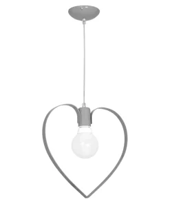 Store Sklep Kaja Minimalistyczna, dziecięca lampa MLP9822 AMORE GREY | Kaja Oświetlenie szary
