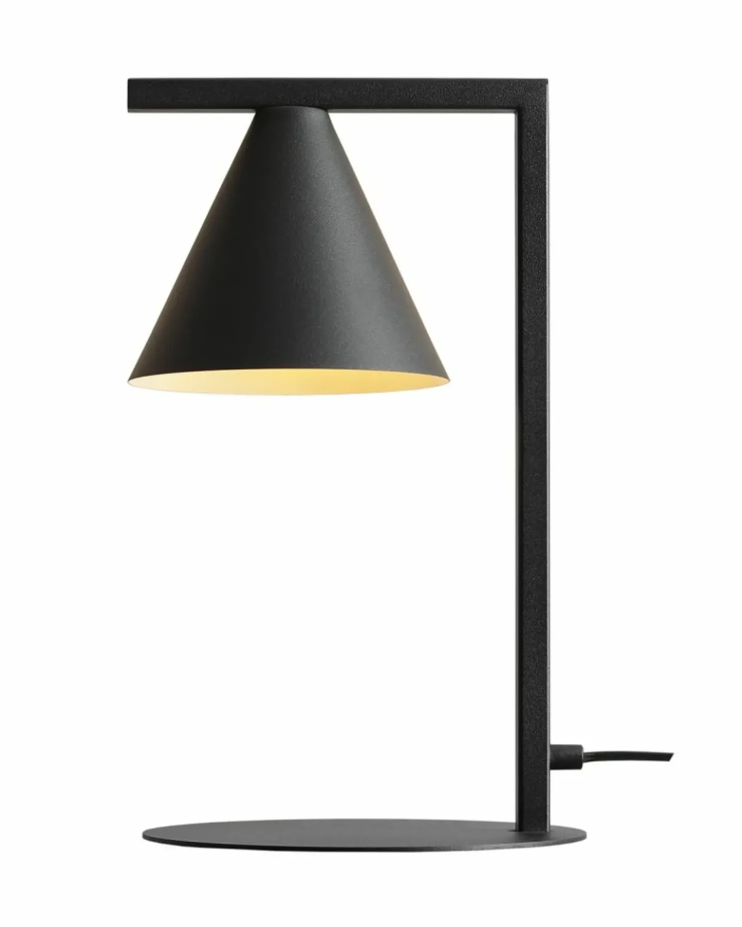 Minimalistyczna, geometryczna lampka biurkowa 1108B1 z serii FORM*Sklep Kaja Store