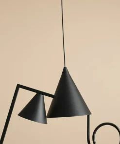 Minimalistyczna, geometryczna lampka biurkowa 1108B1 z serii FORM*Sklep Kaja Store