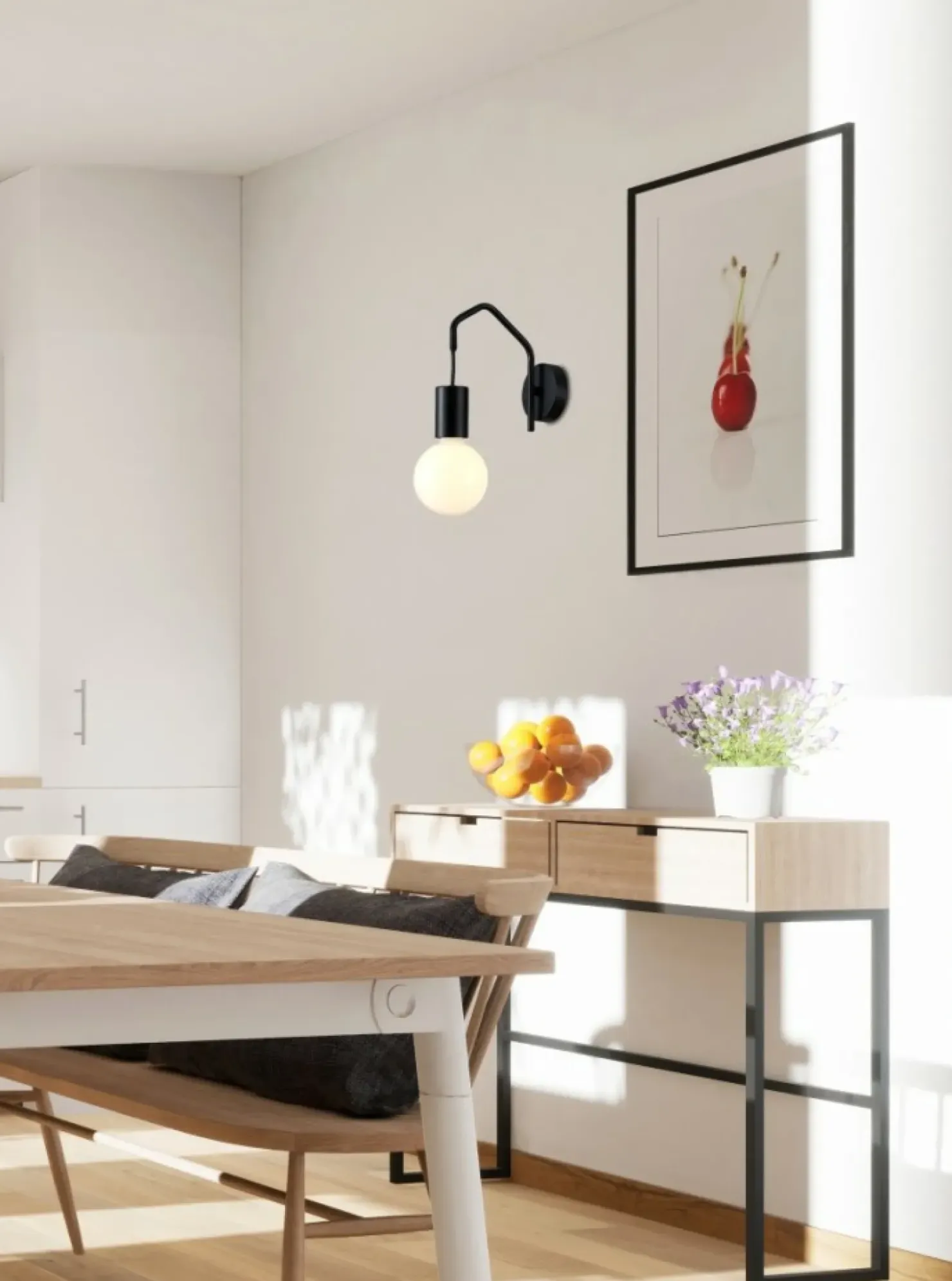 Minimalistyczna lampa ścienna loft 21-70999 BASSO | Kaja Oświetlenie*Sklep Kaja Cheap