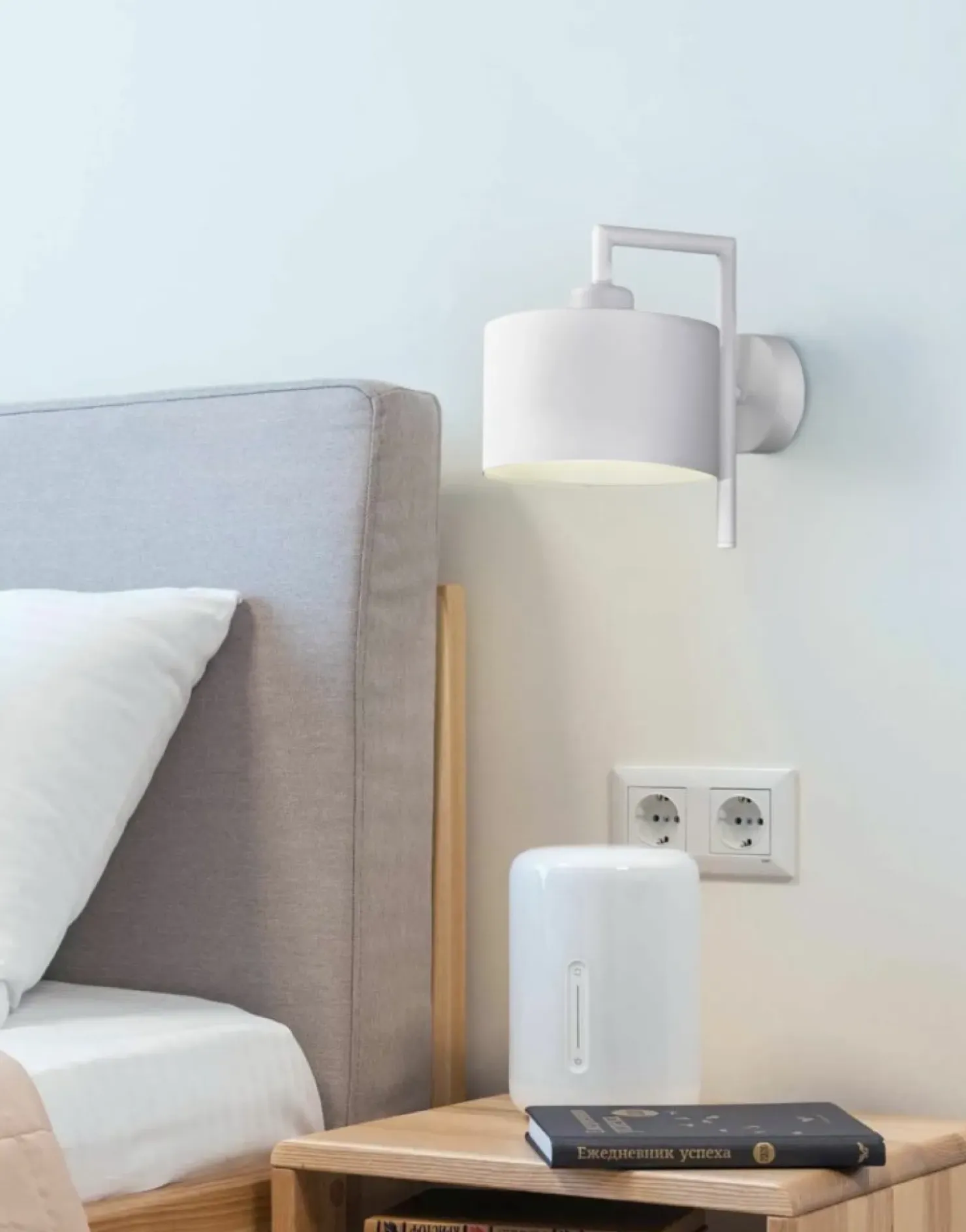 Minimalistyczna lampa ścienna K-4334 SIMONE WHITE | Kaja Oświetlenie*Sklep Kaja Cheap