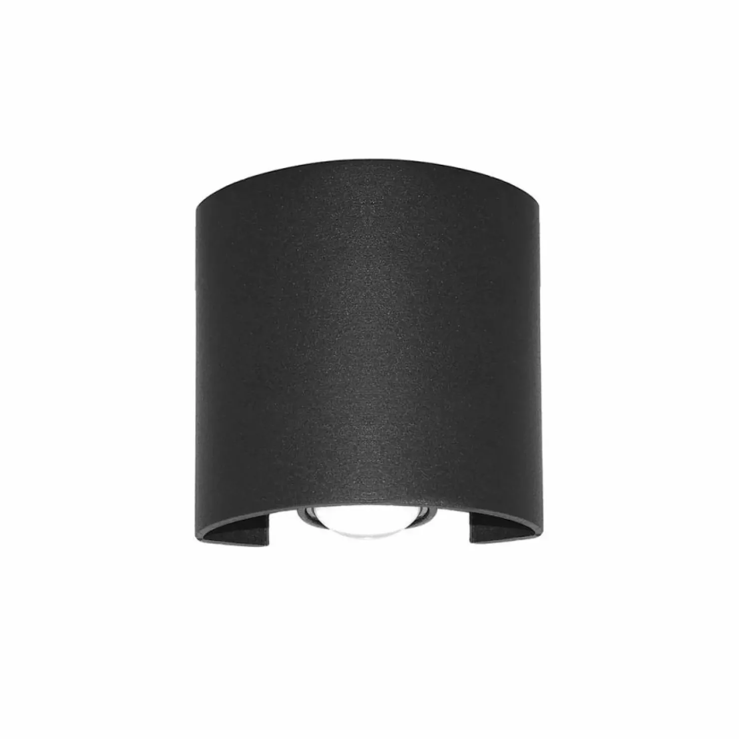 Minimalistyczna lampa elewacyjna LED, na taras OWL-451-1-BL ORTELO*Sklep Kaja Best Sale