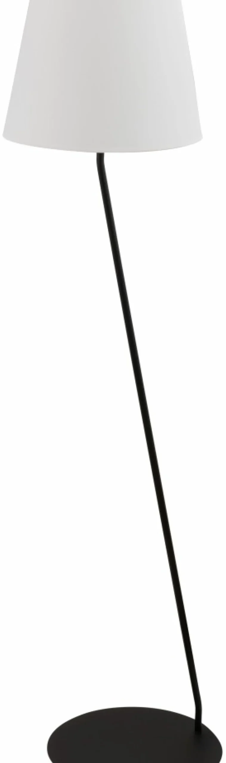Minimalistyczna lampa podłogowa z abażurem SIG 50230 LIZBONA CZ/B*Sklep Kaja Clearance