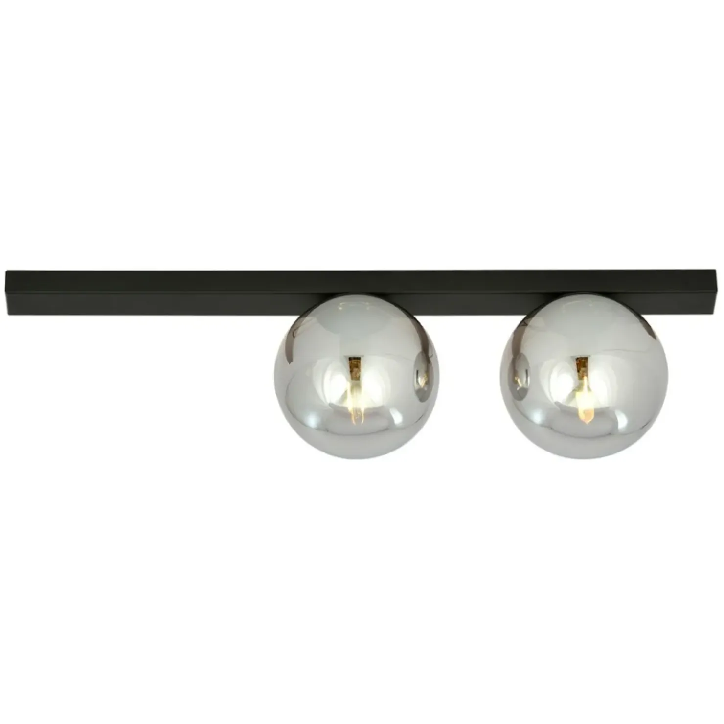 Minimalistyczna lampa sufitowa z dwoma kloszami 1122/2 FIT | Kaja*Sklep Kaja Best Sale
