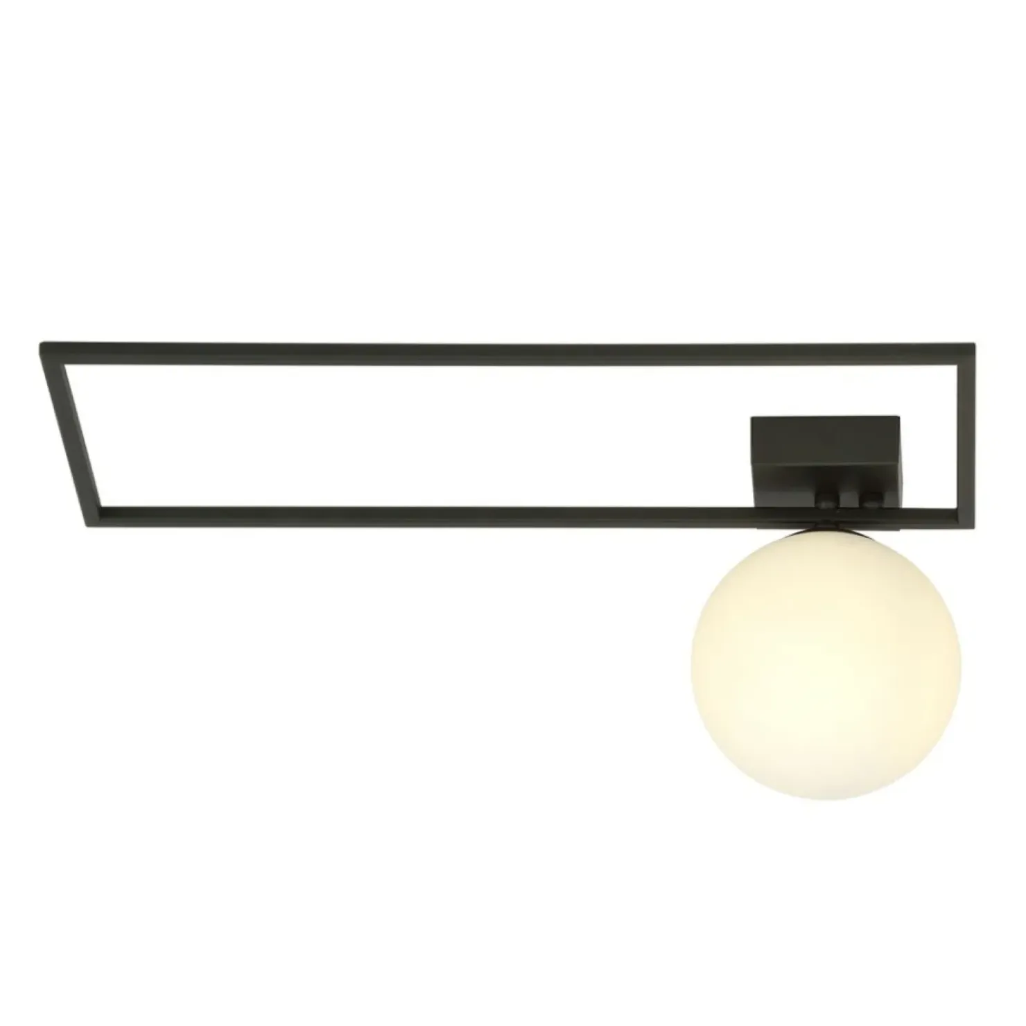 Minimalistyczna lampa sufitowa z białą kulą 1130/1A IMAGO | Kaja*Sklep Kaja Flash Sale