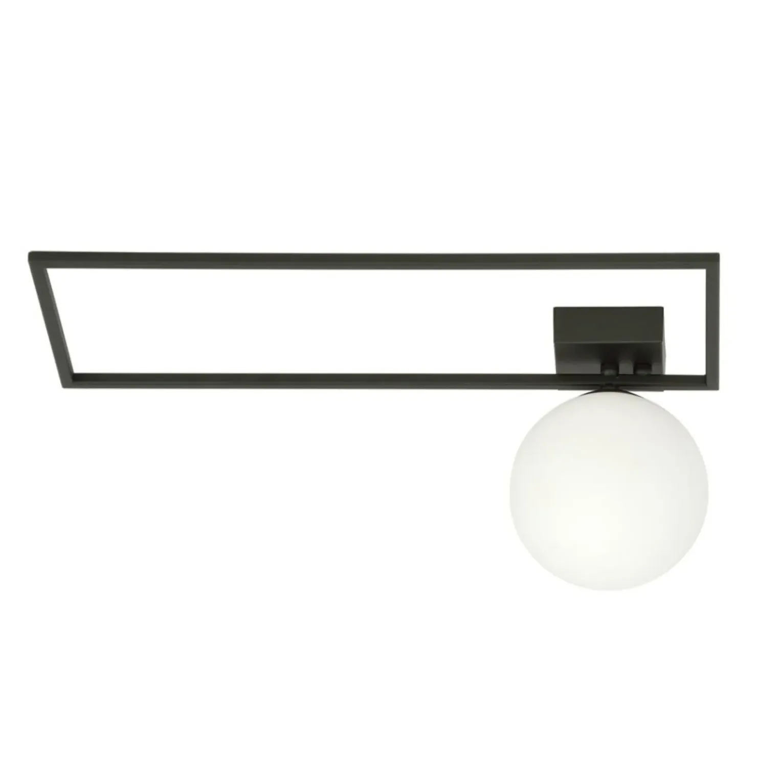 Minimalistyczna lampa sufitowa z białą kulą 1130/1A IMAGO | Kaja*Sklep Kaja Flash Sale
