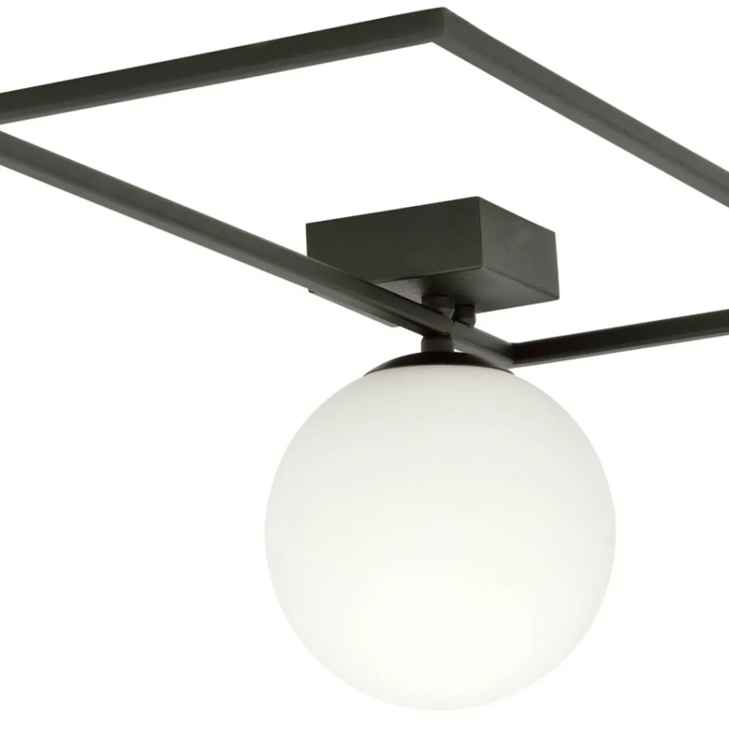 Minimalistyczna lampa sufitowa z białą kulą 1130/1A IMAGO | Kaja*Sklep Kaja Flash Sale