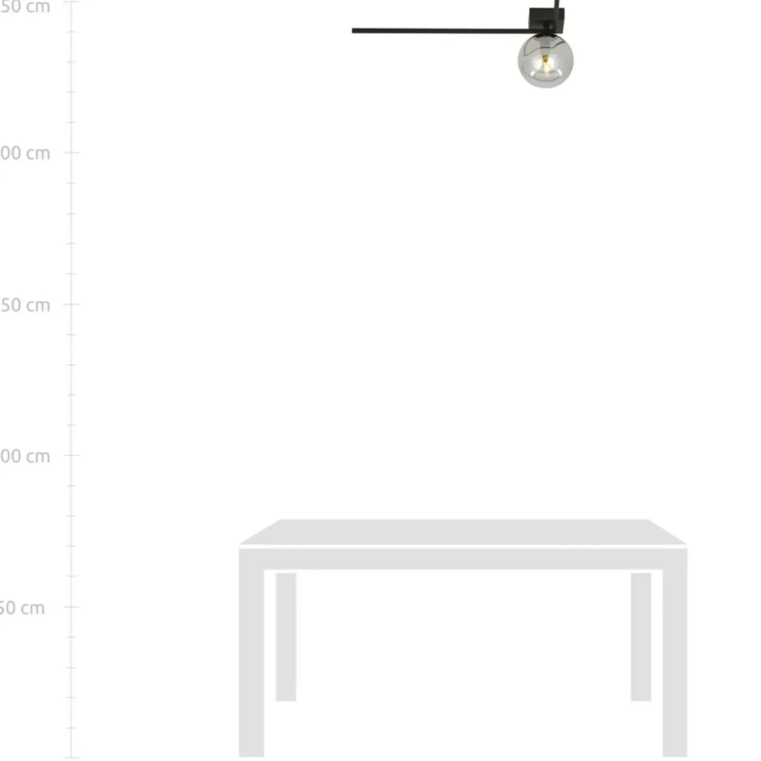 Minimalistyczna lampa sufitowa, ciemna kula 1131/1F IMAGO | Kaja*Sklep Kaja Flash Sale