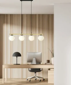 Store Sklep Kaja Minimalistyczna lampa wisząca and wyspę kuchenną 1254/4 z serii ALLORA