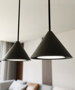 Store Sklep Kaja Minimalistyczna lampa wisząca do salonu 1330/4 ELIT | Kaja Oświetlenie