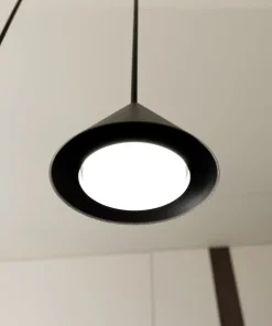 Store Sklep Kaja Minimalistyczna lampa wisząca do salonu 1330/4 ELIT | Kaja Oświetlenie
