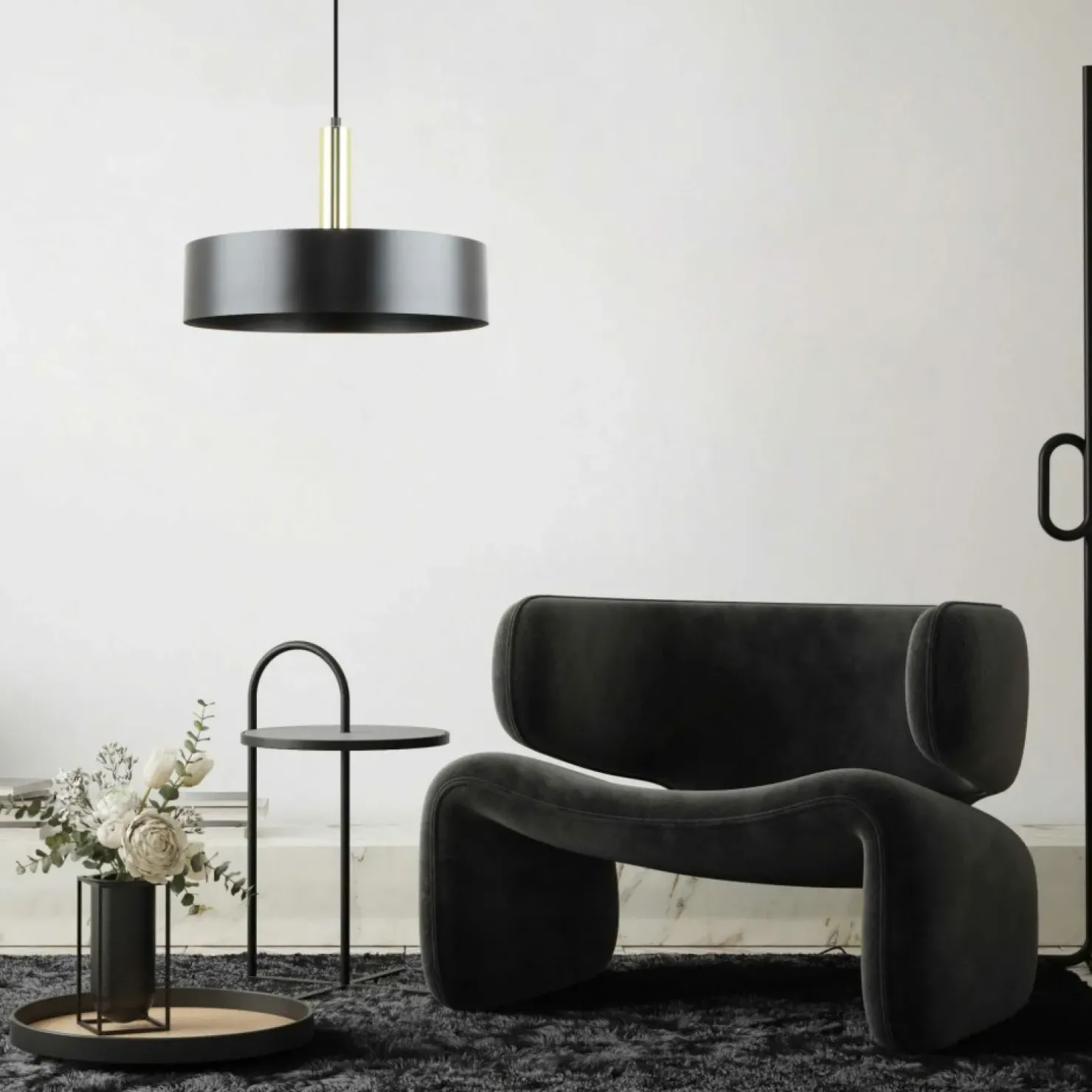 Cheap Sklep Kaja Minimalistyczna lampa wisząca do kuchni A8133XL z serii LEO | Kaja