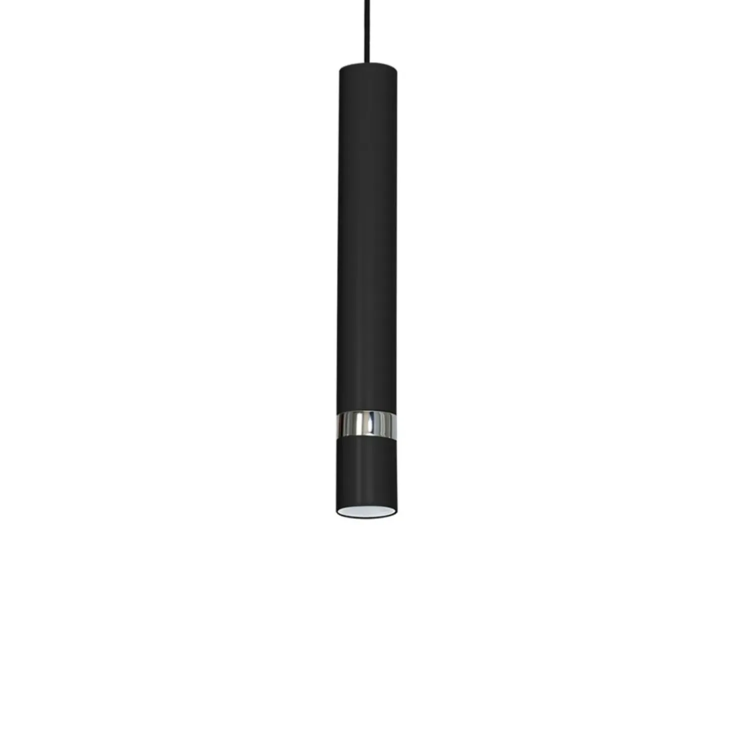 Store Sklep Kaja Minimalistyczna lampa wisząca, czarna tuba MLP1413 JOKER | Kaja