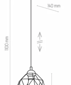 Best Sklep Kaja Minimalistyczna lampa wisząca TK 1638 GALAXY | Kaja Oświetlenie