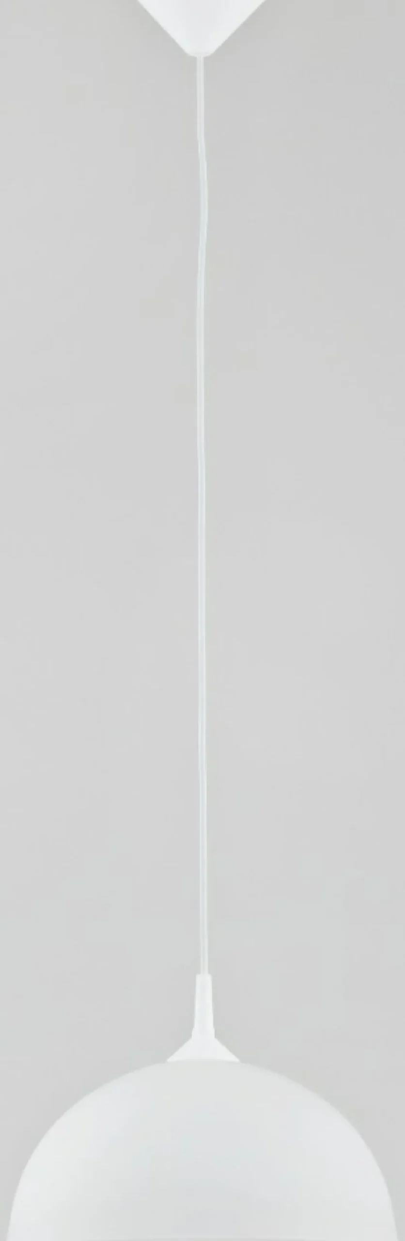 Minimalistyczna lampa wisząca w kolorze białym AL 9192 | Kaja*Sklep Kaja Hot