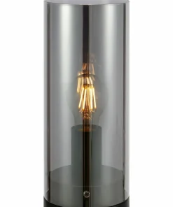 Minimalistyczna lampka nocna z dymionym kloszem 108734 POST | Kaja*Sklep Kaja New