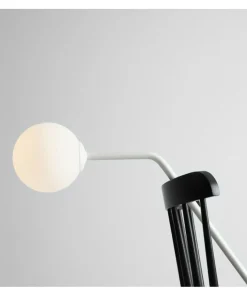Minimalistyczna lampka stołowa z okrągłym kloszem 1064B z serii PURE*Sklep Kaja Cheap