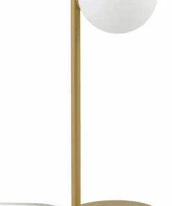 Minimalistyczna lampka stołowa z okrągłym kloszem SIG 50274 GAMA*Sklep Kaja Cheap