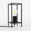 Minimalistyczna lampka stołowa TB-3343-1S-BK MELANDO | Kaja*Sklep Kaja Cheap