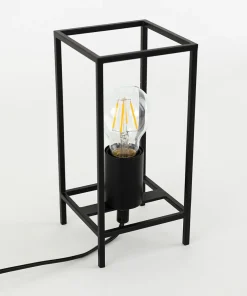 Minimalistyczna lampka stołowa TB-3343-1S-BK MELANDO | Kaja*Sklep Kaja Cheap