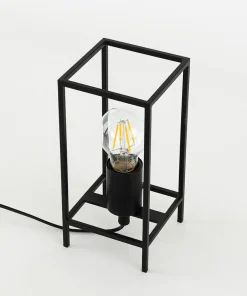 Minimalistyczna lampka stołowa TB-3343-1S-BK MELANDO | Kaja*Sklep Kaja Cheap