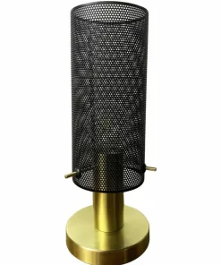 Minimalistyczna, metalowa lampka stołowa LP-945/1T BK TIRANA | Kaja*Sklep Kaja Store