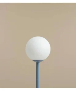 Minimalistyczna, niebieska lampka na szafkę nocną 1080B16 PINNE*Sklep Kaja Shop