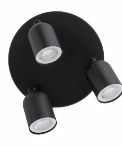 Minimalistyczna, okrągła, czarna lampa z reflektorami TK 4760 TOP*Sklep Kaja Shop