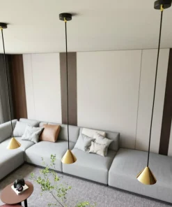 Outlet Sklep Kaja Minimalistyczna, stożkowa lampa wisząca 1329/1 ELIT | Kaja Oświetlenie