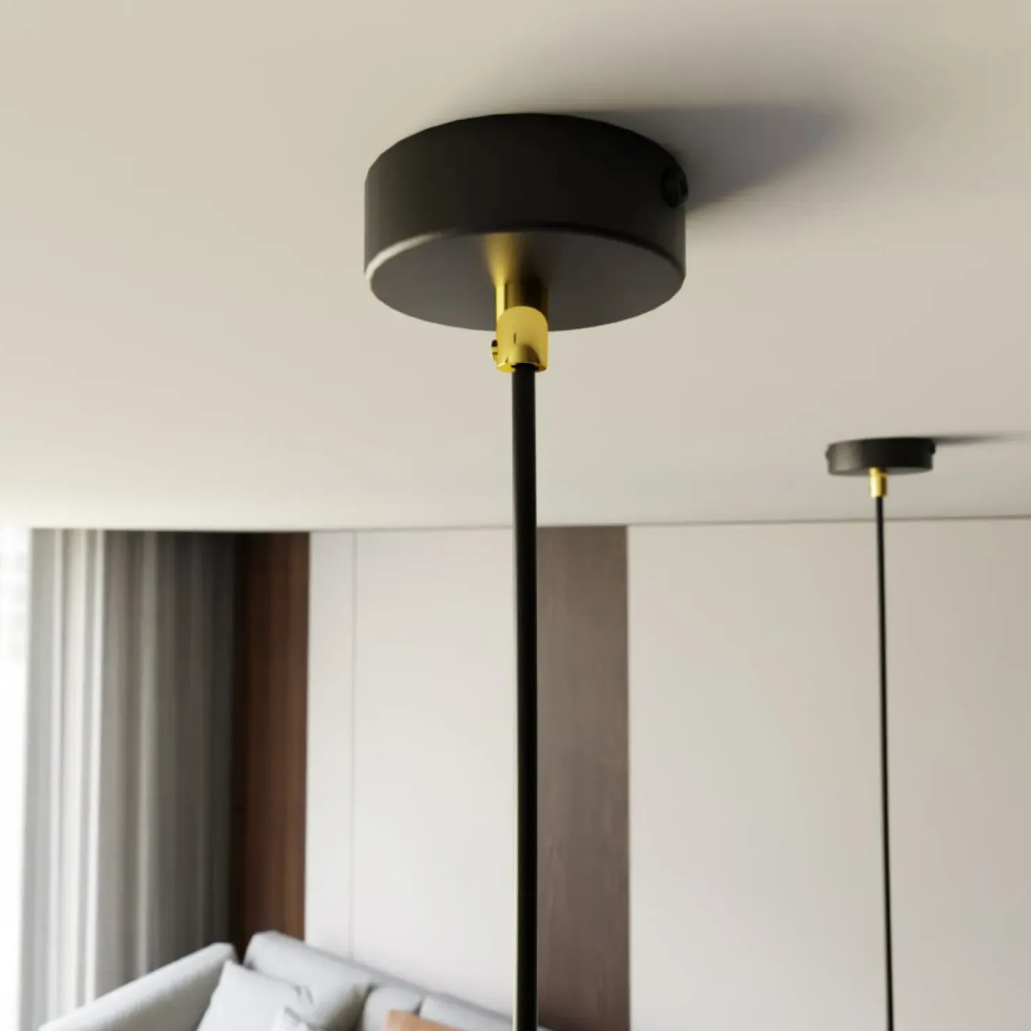Outlet Sklep Kaja Minimalistyczna, stożkowa lampa wisząca 1329/1 ELIT | Kaja Oświetlenie