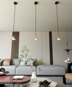 Outlet Sklep Kaja Minimalistyczna, stożkowa lampa wisząca 1329/1 ELIT | Kaja Oświetlenie