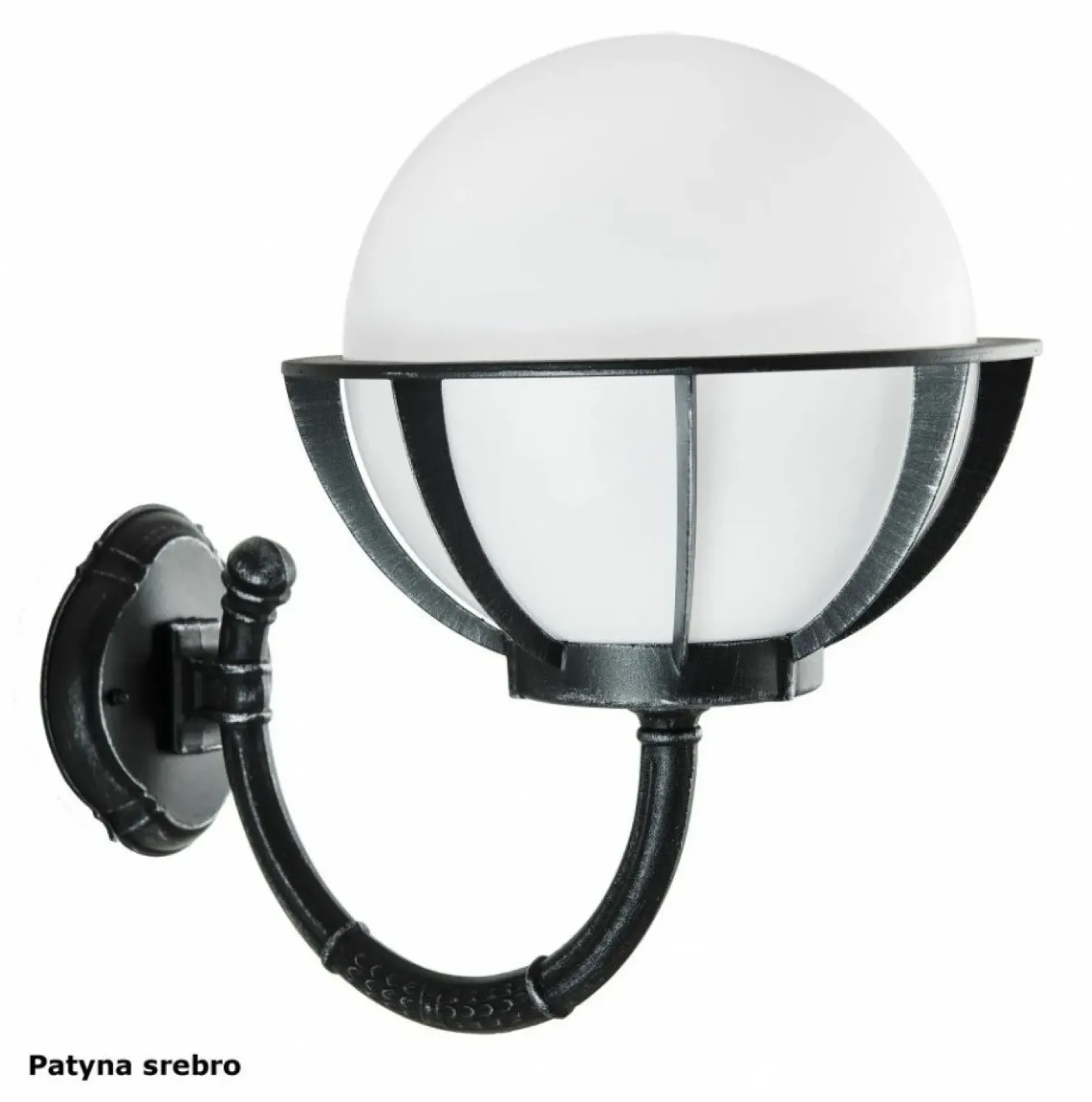 Minimalistyczny kinkiet elewacyjny, czarny K 3012/1/KPO 250*Sklep Kaja Shop